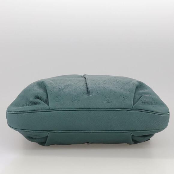 LOUIS VUITTON Mahina Selene MM Shoulder Bag Leather Blue Lagon M93986 - Picture 5 of 16